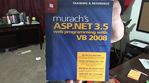 Beispielbild fr Murach's ASP.NET 3.5 Web Programming with VB 2008 zum Verkauf von Better World Books