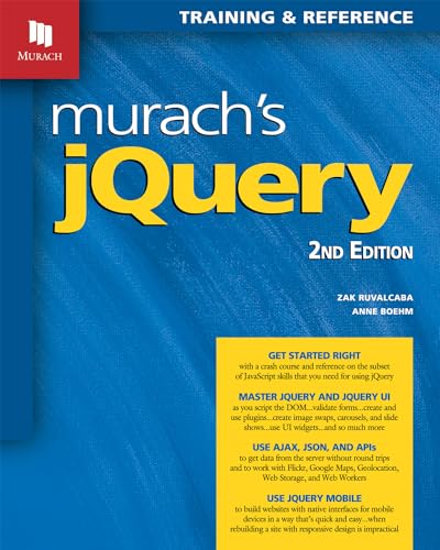 Imagen de archivo de Murach's JQuery a la venta por Better World Books