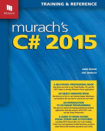 Beispielbild fr Murach's C# zum Verkauf von -OnTimeBooks-