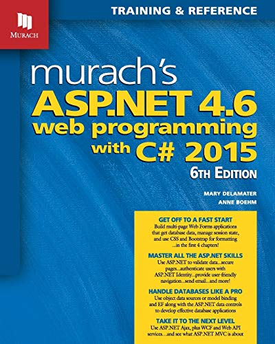 9781890774950: Murach's ASP.NET 4.6 Web Programming with C# 2015