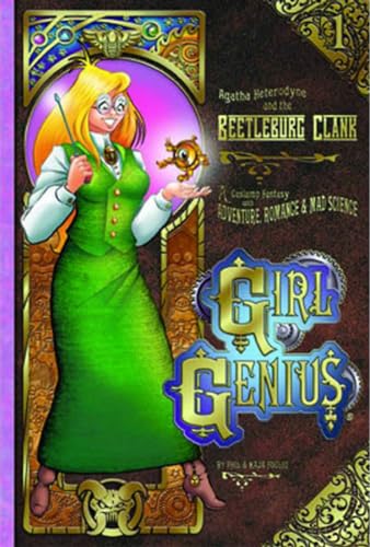 Beispielbild fr Agatha Heterodyne and The Beetleburg Clank (Girl Genius ) zum Verkauf von Half Price Books Inc.