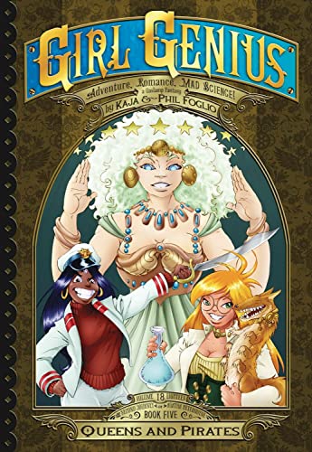 9781890856694: Girl Genius The Second Journey of Agatha Heterodyne 5: Queens and Pirates