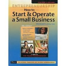Imagen de archivo de Entrepreneurship : How to Start and Operate a Small Business a la venta por ThriftBooks-Atlanta