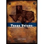 Beispielbild fr Texas Voices zum Verkauf von SecondSale