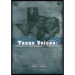 Stock image for Texas Voices for sale by HPB Inc.