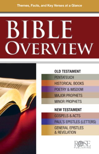 Bible Overview 5pk (9781890947729) by Rose Publishing