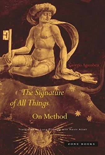Beispielbild fr The Signature of All Things: On Method zum Verkauf von Anybook.com