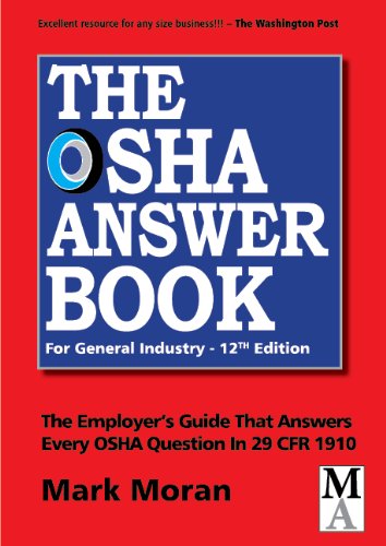 Imagen de archivo de The OSHA Answer Book for General Industry a la venta por BooksRun