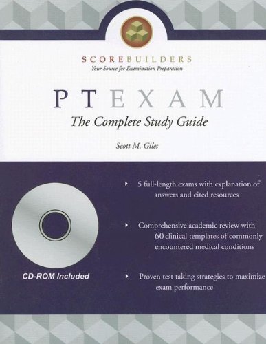 Beispielbild fr PTEXAM, Physical Therapist: The Complete Study Guide zum Verkauf von Ergodebooks