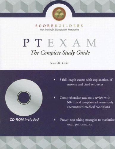 Stock image for PTEXAM, Physical Therapist: The Complete Study Guide for sale by Ergodebooks