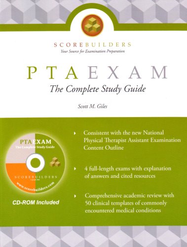 Imagen de archivo de PTAEXAM: The Complete Study Guide (Scorebuilders) a la venta por HPB-Red