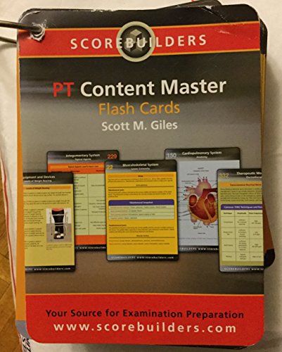 9781890989309: PT Content Master Flashcards