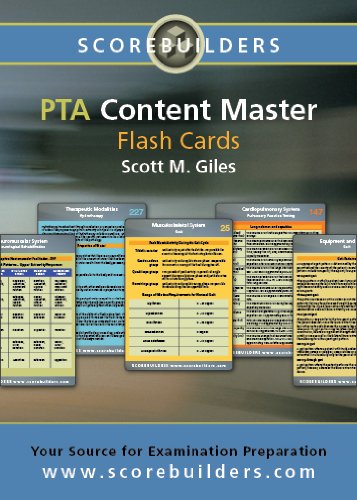 Beispielbild fr PTA Content Master Flashcards zum Verkauf von GF Books, Inc.