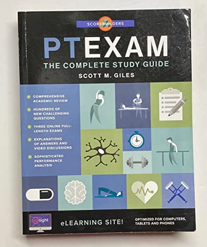 Beispielbild fr Scorebuilders PTEXAM The Complete Study Guide zum Verkauf von KuleliBooks