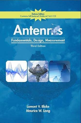 Beispielbild fr Antennas (With Mathcad 14.0): Fundamentals, Design, Measurement zum Verkauf von HPB-Red