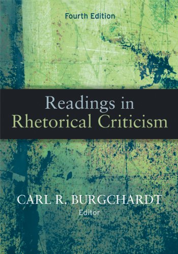 Stock image for Readings In Rhetorical Criticism, 4th Edition for sale by HPB-Red