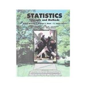 Stock image for Statistics: Concepts and Methods for sale by Ergodebooks