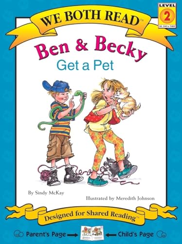 Stock image for Ben & Becky Get a Pet (We Both Read) for sale by SecondSale