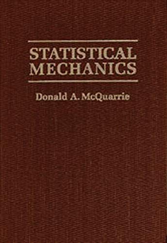 Imagen de archivo de Statistical Mechanics a la venta por BooksRun