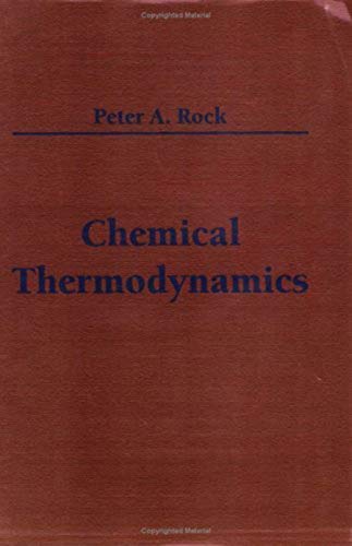 9781891389320: Chemical Thermodynamics