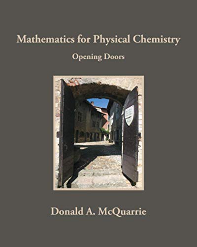 Beispielbild fr Mathematics for Physical Chemistry zum Verkauf von Front Cover Books