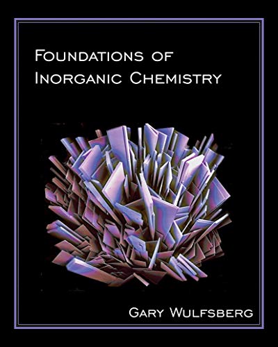 Beispielbild fr Foundations of Inorganic Chemistry zum Verkauf von Monster Bookshop