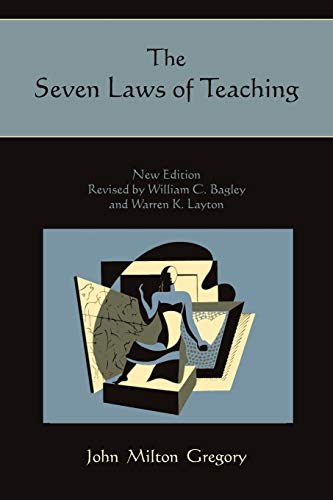 Beispielbild fr The Seven Laws of Teaching zum Verkauf von A Team Books