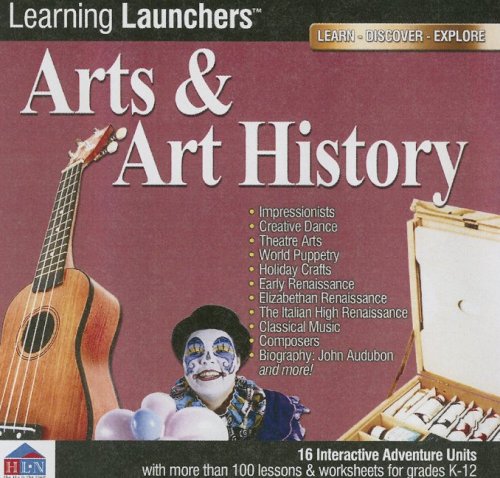Stock image for Art & Art History: Over 15 Complete Printable Unit Studies with Interactive Links (Learning Launchers) for sale by Discover Books