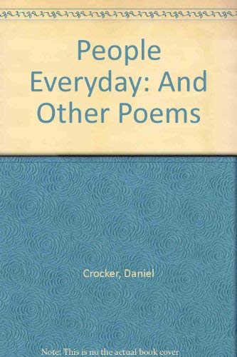 Stock image for People Everyday and Other Poems for sale by Anthology Booksellers