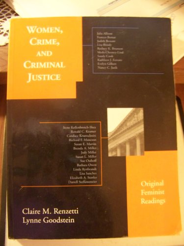 Beispielbild fr Women, Crime, and Criminal Justice : Original Feminist Readings zum Verkauf von Wonder Book