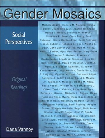 Stock image for Gender Mosaics: Social Perspectives Original Readings for sale by First Choice Books