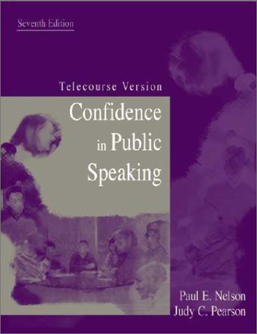 Beispielbild fr Confidence in Public Speaking: Telecourse Version zum Verkauf von Wonder Book