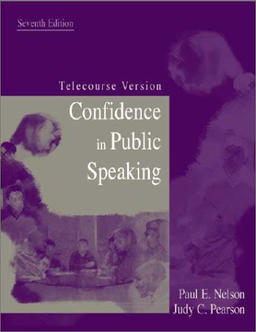 9781891487798: Confidence in Public Speaking: Telecourse Version