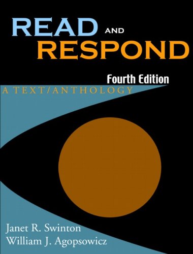 Beispielbild fr Read and Respond: A Text/Anthology zum Verkauf von ThriftBooks-Atlanta