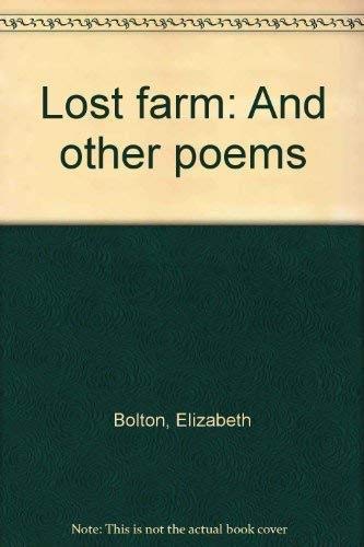 Imagen de archivo de Lost Farm and Other Poems a la venta por The Book Shelf