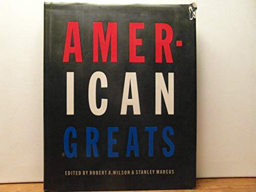 Imagen de archivo de American Greats a la venta por MW Books