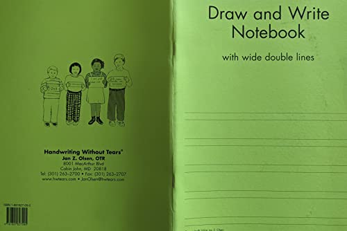 Stock image for Draw And Write Notebook, with Wide Double Lines, c. 2004 for sale by Walker Bookstore (Mark My Words LLC)