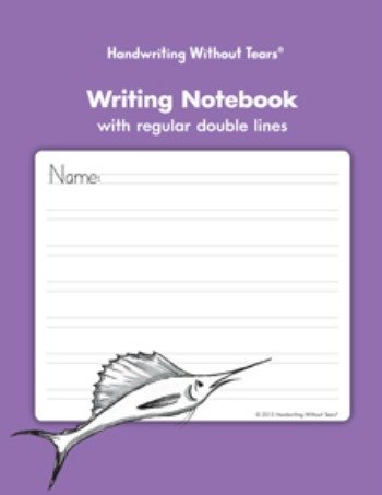 Stock image for Handwriting Without Tears Writing Notebook with regular double lines for sale by Your Online Bookstore