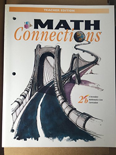 Stock image for 2b Math Connections, a Secondary Mathematics Core Curriculum for sale by HPB-Red