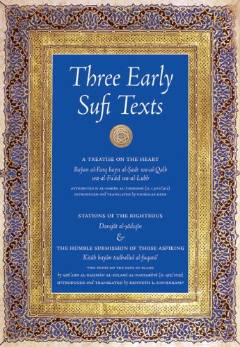 9781891785375: Three Early Sufi Texts