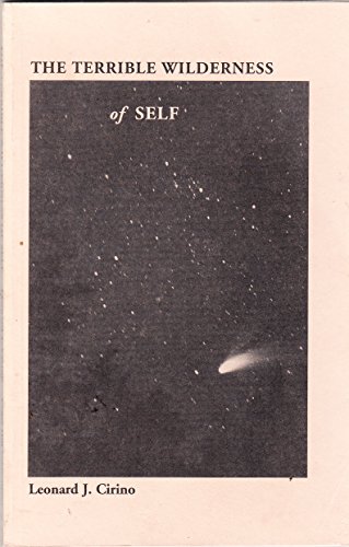 Imagen de archivo de THE TERRIBLE WILDERNESS OF SELF a la venta por marvin granlund