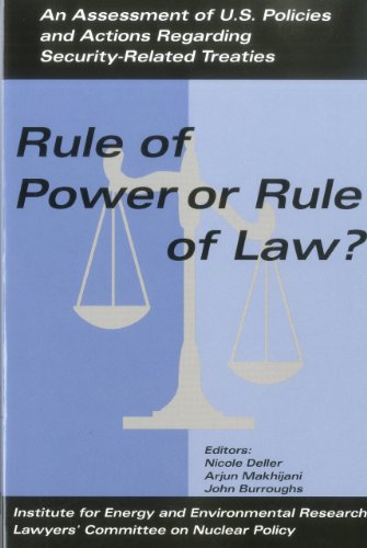 Stock image for Rule of Power or Rule of Law? for sale by Open Books