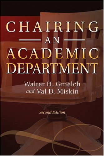9781891859526: Chairing an Academic Department