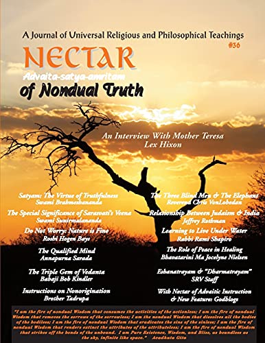 Imagen de archivo de Nectar of Non-Dual Truth #36: A Journal of Universal Religious and Philosophical Teachings a la venta por Lucky's Textbooks