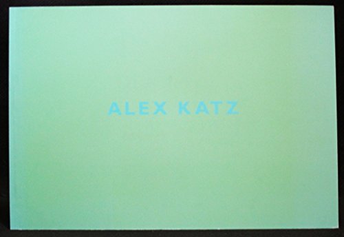 Stock image for Alex Katz for sale by Zubal-Books, Since 1961