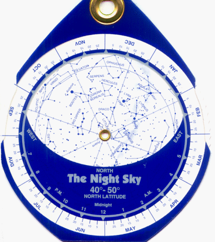 Stock image for The Night Sky 40-50 (Small) Star Finder for sale by GF Books, Inc.