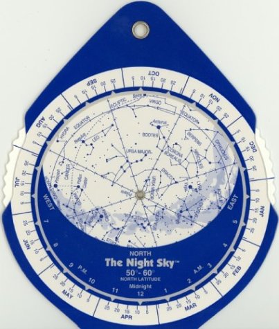 Stock image for The Night Sky 50-60 (Small) Star Finder for sale by Irish Booksellers