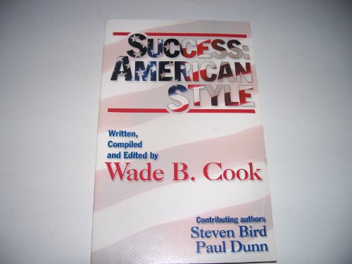 Imagen de archivo de Success: American Style a la venta por gigabooks