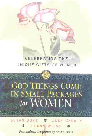 Beispielbild fr God Things Come in Small Packages for Women: Celebrating the Unique Gifts of Women zum Verkauf von Wonder Book