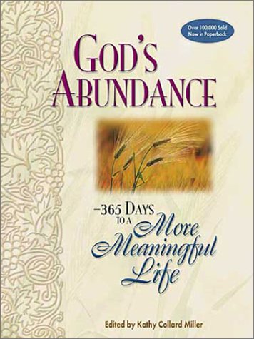 Imagen de archivo de God's Abundance: 365 Days to a More Meaningful Life a la venta por ThriftBooks-Dallas